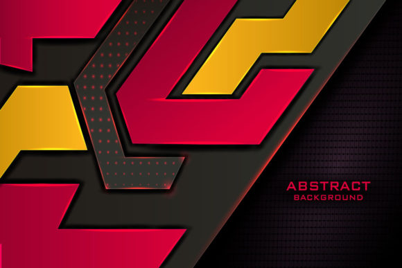Abstract Dark Red-gradient Background Design