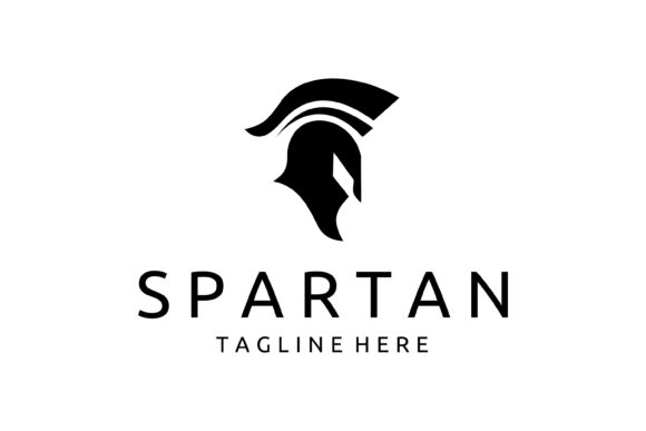 Designing a Greek Sparta Helmet Warrior Logo for Modern Branding