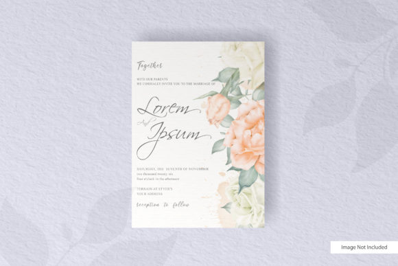 Elegant Wedding Card Template for Beautiful Invitations