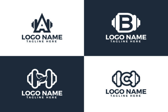 Gym and Fitness Logos Set: A Powerful Tool for Branding in the Health and Wellness Industry