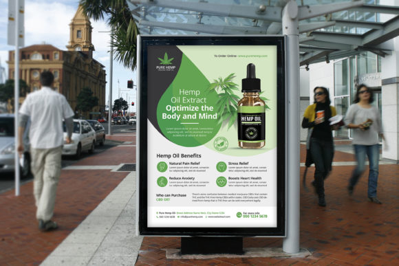 Hemp Product Poster Template: A Practical Tool for Businesses and Creatives