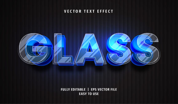 How to Use the Text Effect - Glass Text Style in Adobe Illustrator for Professional Projects
