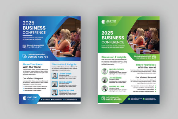 Revolutionizing Business Communication: The Power of a Modern Conference Flyer Template Set