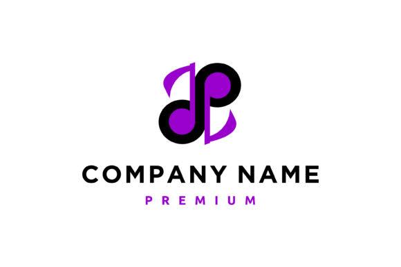 Typographic Logo Letter DP Music Note: A Versatile Design Tool for Creative Projects