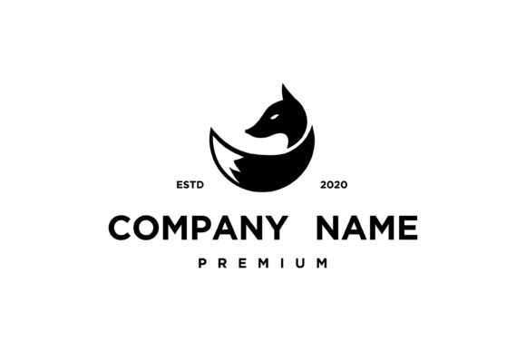 Vector of Fox Design on White Background